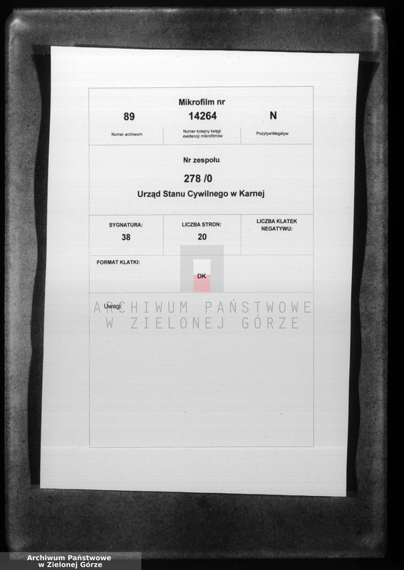 Obraz 2 z jednostki "Heirats-Neben-Register"