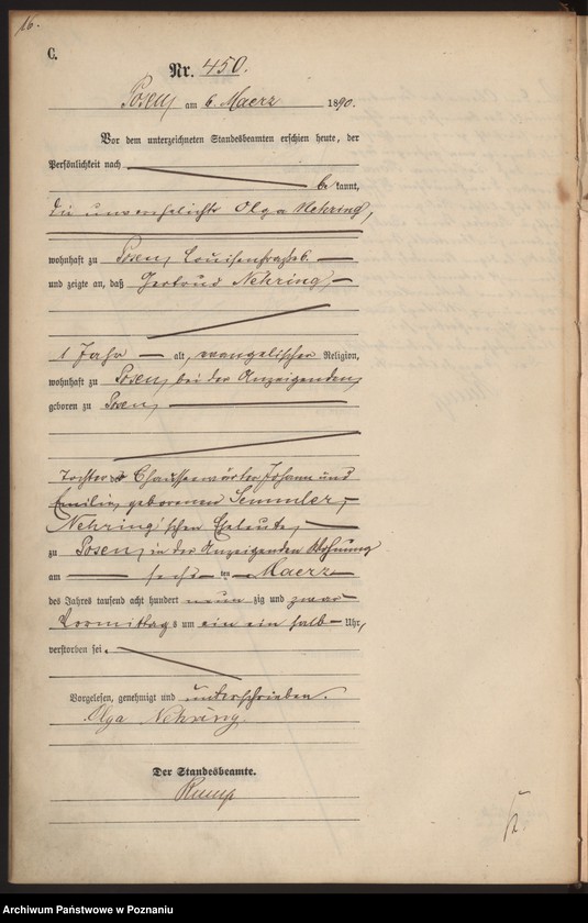 Obraz 19 z jednostki "Księga zgonów t. II"