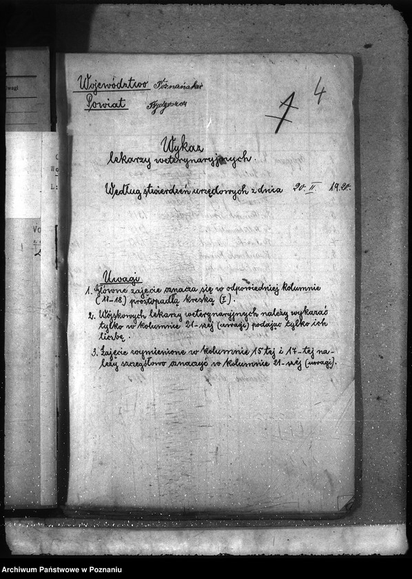 Obraz 9 z jednostki "Lekarze weterynaryjni spis"