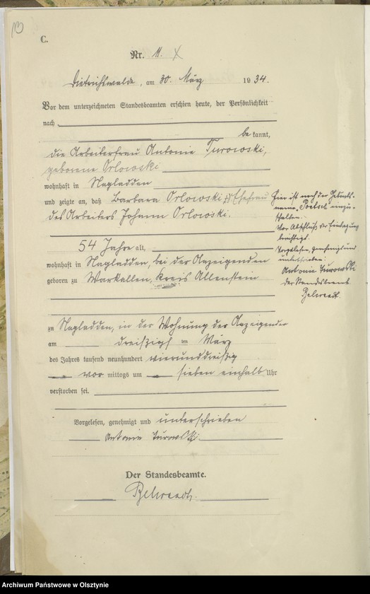 image.from.unit.number "Sterbe-Haupt-Register Nr 1 - 48,1- 16 i 25 - 28,1 - 35,1 -15,18 - 21,24 - 29,34 - 35"