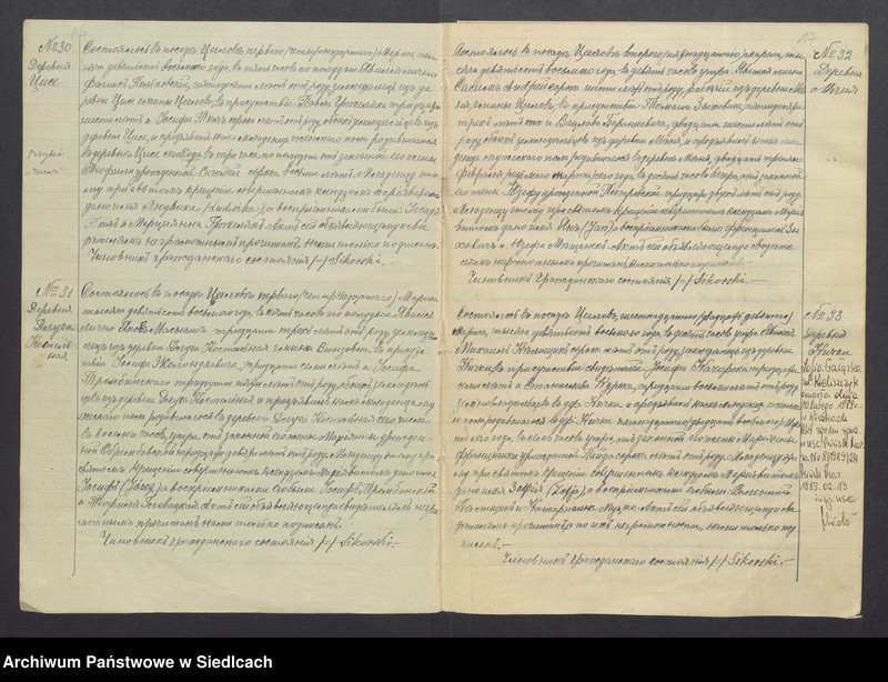 Obraz 12 z jednostki "[Akta urodzeń]"