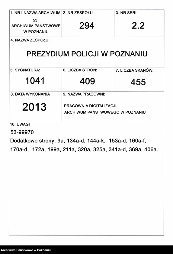 Obraz 1 z jednostki "A. betr. Jan Przybylski, Oberpostsekretär"