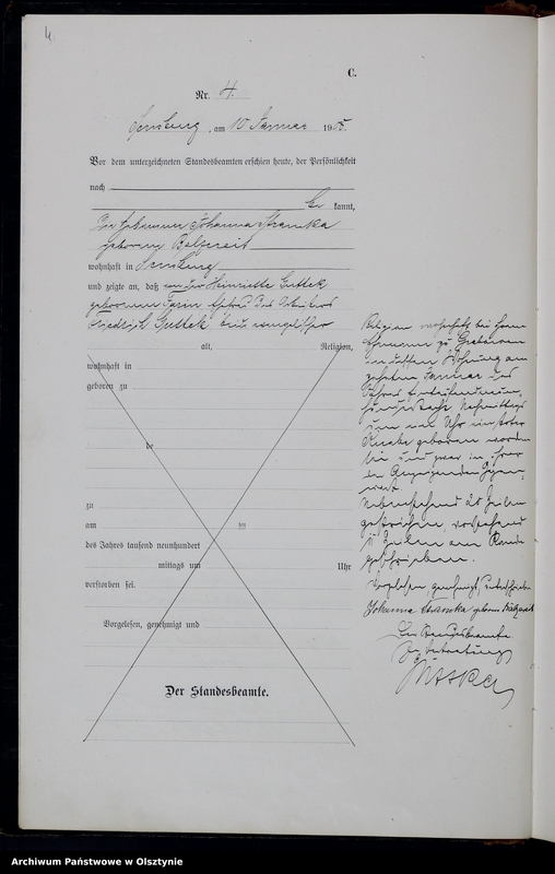 image.from.unit.number "Sterbe-Haupt-Register Nr 1 -189"