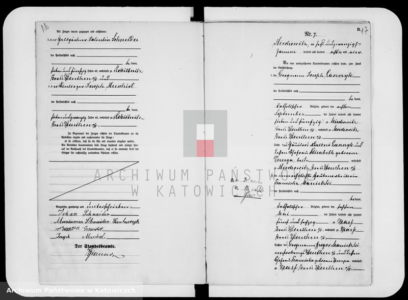 image.from.unit.number "Księga małżeństw za rok 1884 [nr 1 - 97]"