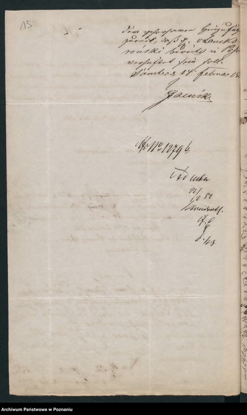 Obraz 20 z jednostki "A. betr. Stanislaus Lanckoroński alias Roman Bracki"