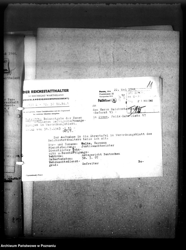 Obraz 15 z jednostki "Verordnungsblatt Nr. 9"