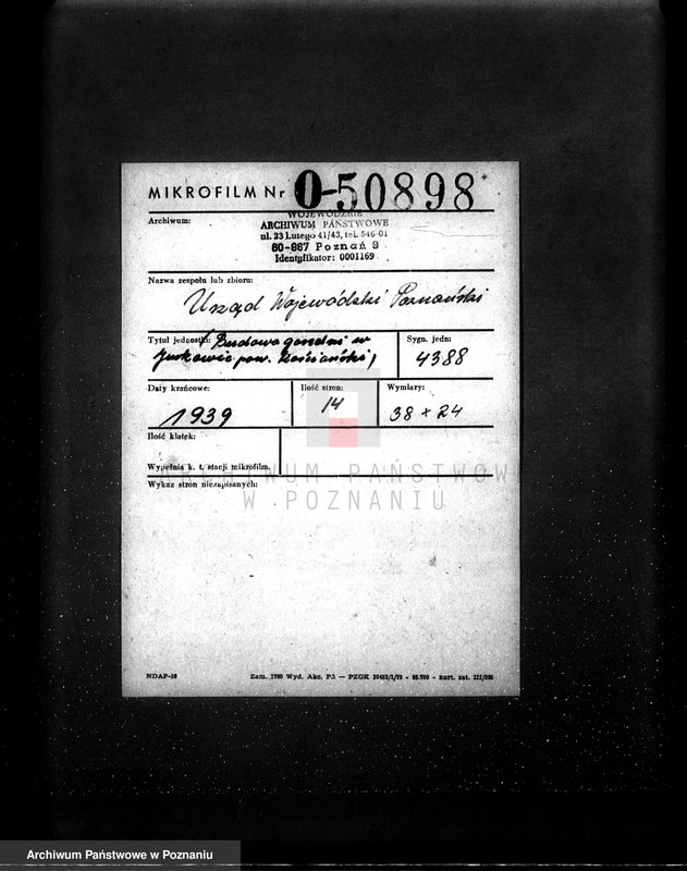 Obraz 2 z jednostki "/Budowa gorzelni w Jurkowie pow. kościański"