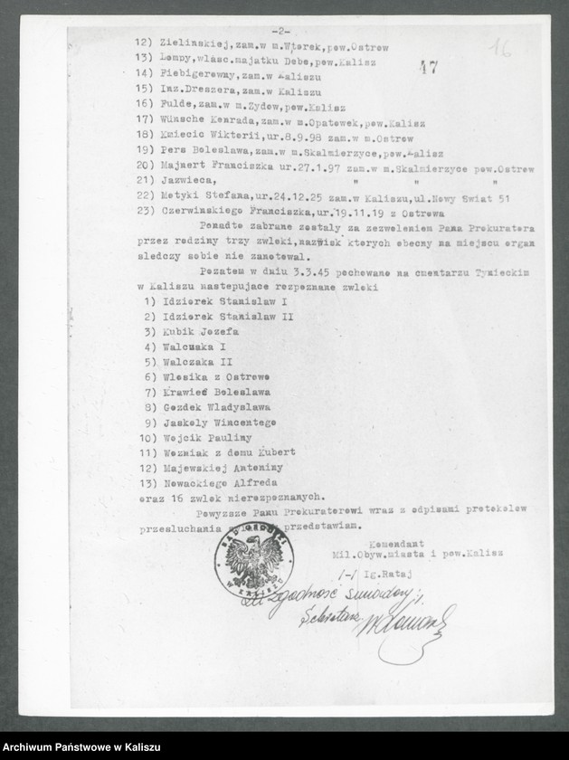 image.from.unit.number "Materiały dotyczące masowych egzekucji i ekshumacji z grobów masowych"