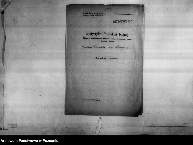 Obraz 15 z jednostki "/Statystyka produkcji rolnej - zestawienie powiatowe - Międzychód/"