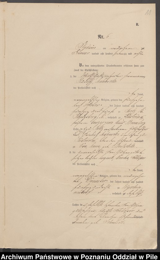 image.from.unit.number "Księga małżeństw"