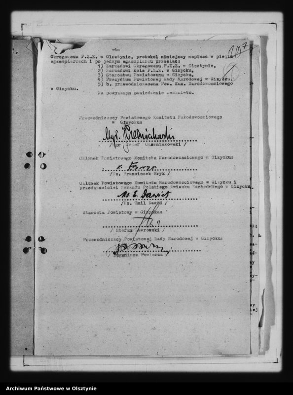 image.from.unit.number "Protokóły i sprawy różne Okręgowego Komitetu Narodowościowego i pow."