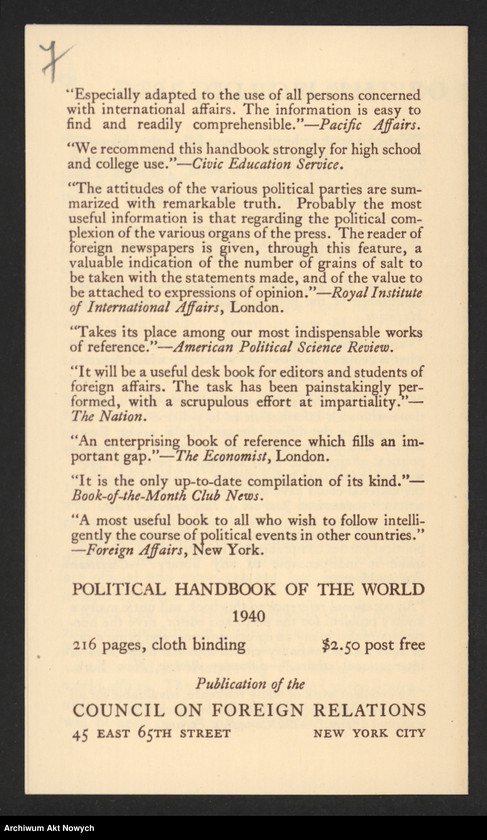 image.from.unit.number "Political Handbook of the World (prospekt)"