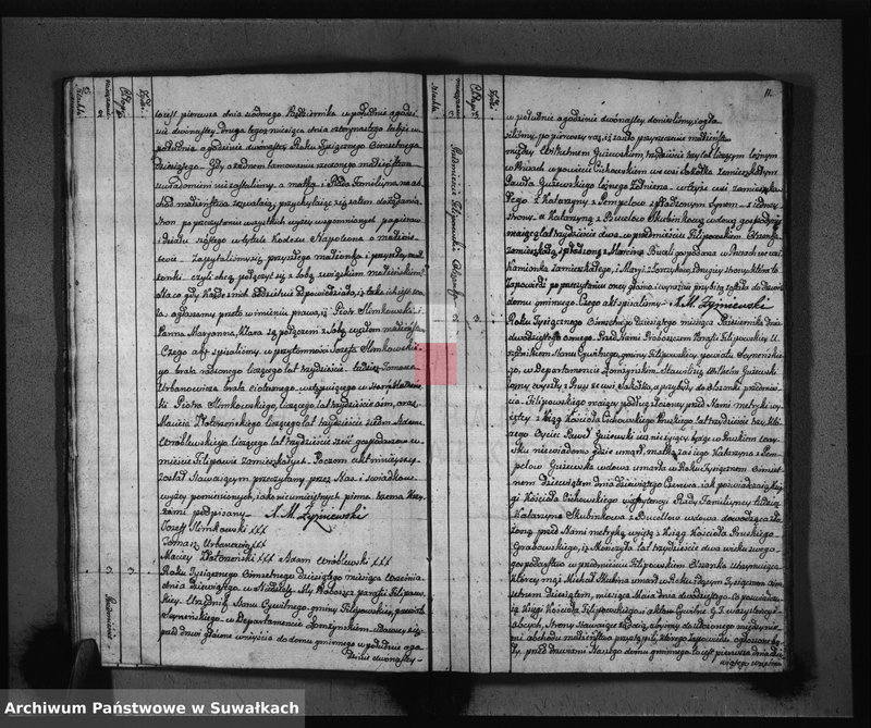 image.from.unit.number "Akta Zaślubionych Gminy Filipowskiey od 1go Maja 1810 Ru aż do ostatnich dni Grudnia 1811 r."