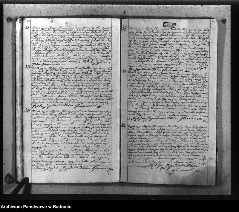 image.from.unit.number "[Duplikat akt urodzeń, małżeństw i zgonów parafii rk Głowaczów za 1826 r.]"