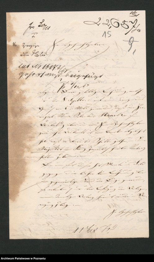 Obraz 18 z jednostki "A. betr. den Provinzialsteuer-Sekretär Wilhelm von Hake"