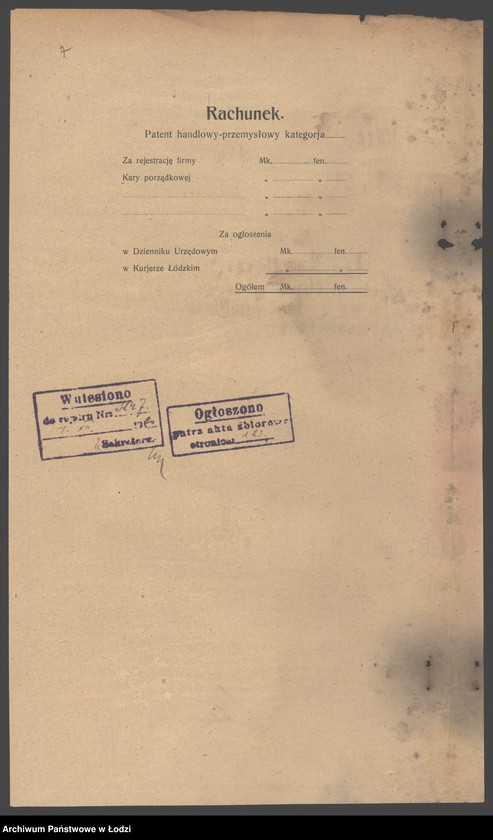 Obraz 9 z jednostki "Szaja Zandberg- sprzedaż manufaktury"