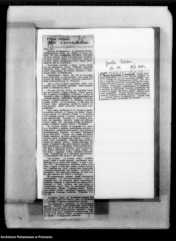 Obraz 5 z jednostki "Głosy prasy i publikacje zagraniczne o Polsce [Wycinki z gazet]"