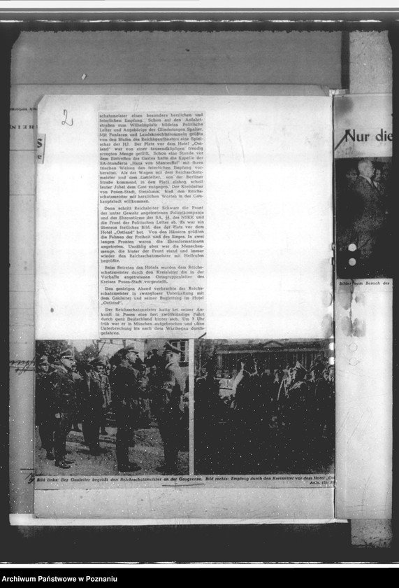 Obraz 6 z jednostki "Besichtigungsreise des Reichsschatzmeisters Schwarz vom 1. 6. - 6. 6. 1942"