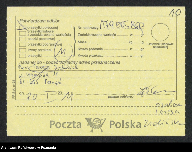 Obraz 12 z jednostki "Akta zbiorowe do księgi małżeństw z 1930 roku"