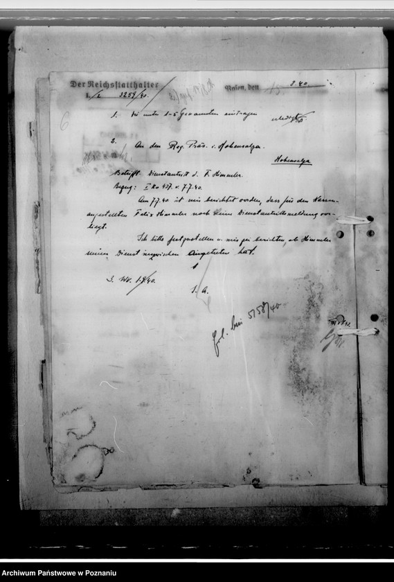 Obraz 10 z jednostki "Nazwiska 15 urzędników, ubiegających się o zatrudnienie w Kraju Warty"