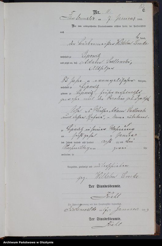image.from.unit.number "Sterbe-Neben-Register Nr 1 - 188"