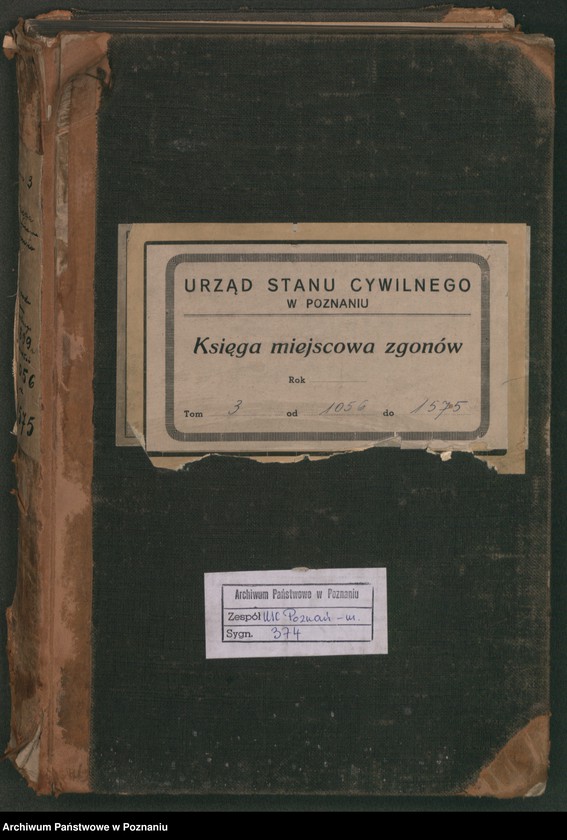 Obraz 2 z jednostki "Księga zgonów t. III"