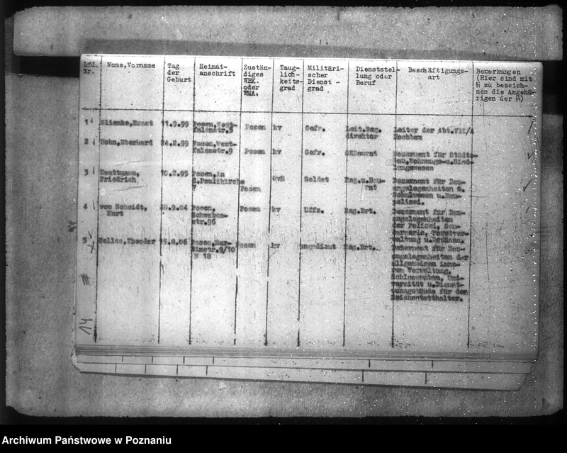 Obraz 18 z jednostki "Geschäftsverteilungspläne der Reichsbauämter"