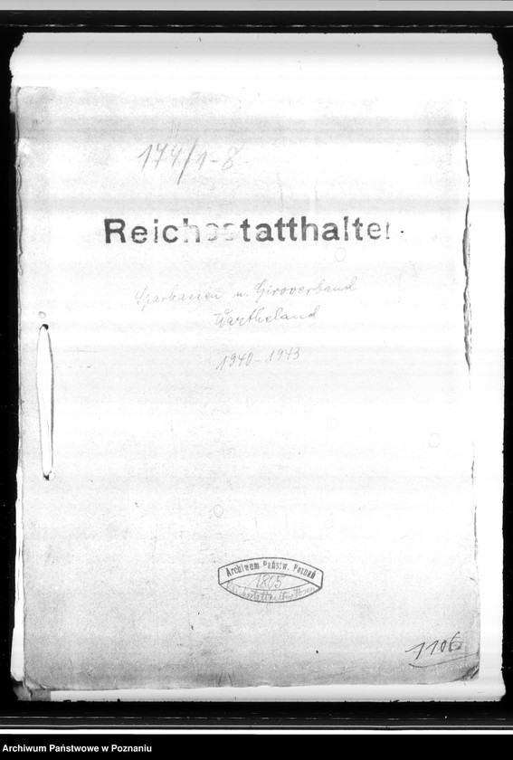 Obraz 4 z jednostki "Sparkassen und Giroverband Wartheland"