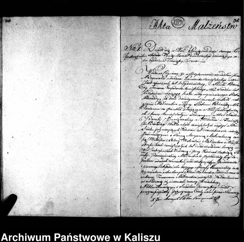 image.from.unit.number "Duplikat do zapisania aktów religijno-cywilnych urodzenia, zaślubienia i zejścia"