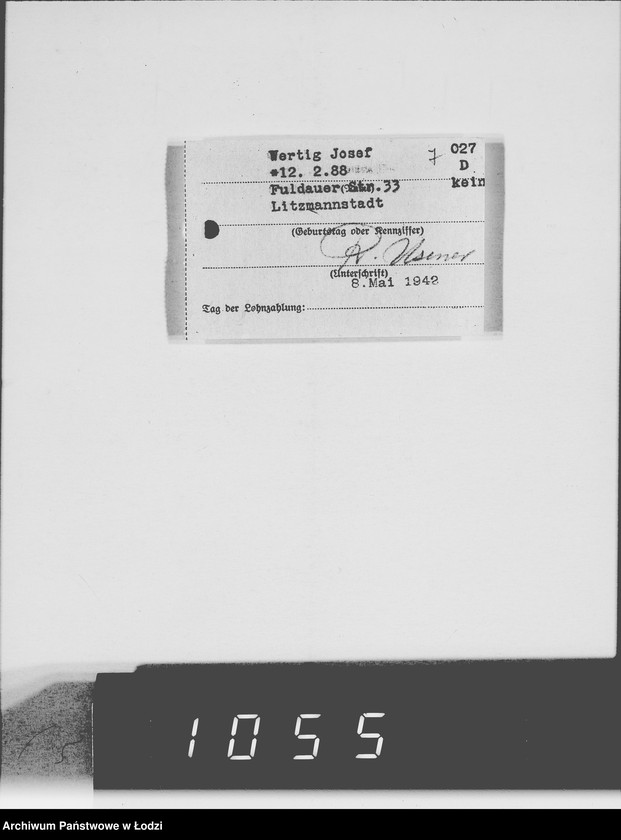 Obraz 11 z jednostki "Quittungen über Abschlage Vollzahlungen für Arbeiter"