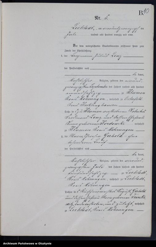 image.from.unit.number "Heiraths-Neben-Register Nr 1 - 15"