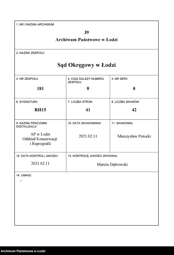 Obraz 1 z jednostki "Goldberg i Rosenfeld- spółka handlowa"