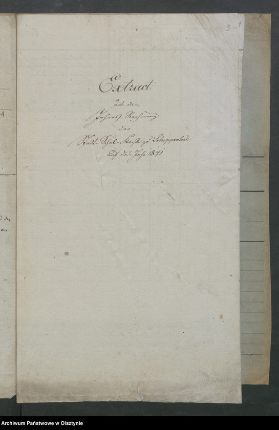 image.from.unit.number "Extrakte aus der Jahresrechnung der Land-Schul-Kasse zu Schippenbeil"