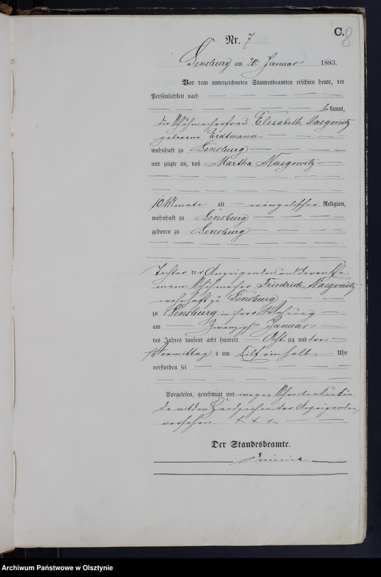 image.from.unit.number "Sterbe-Haupt-Register Nr 1 - 95"