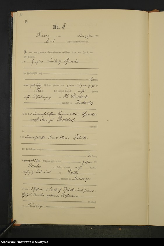 image.from.unit.number "Heiraths-Neben-Register Nr 1 - 17"