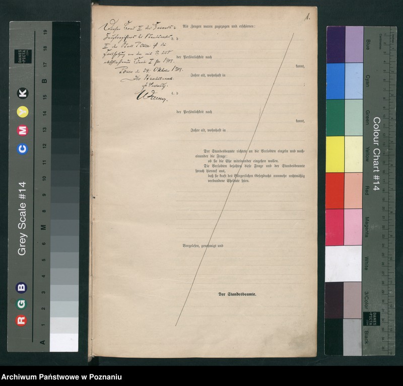 Obraz 3 z jednostki "Księga miejscowa małżeństw tom II [Rejestr główny małżeństw]"