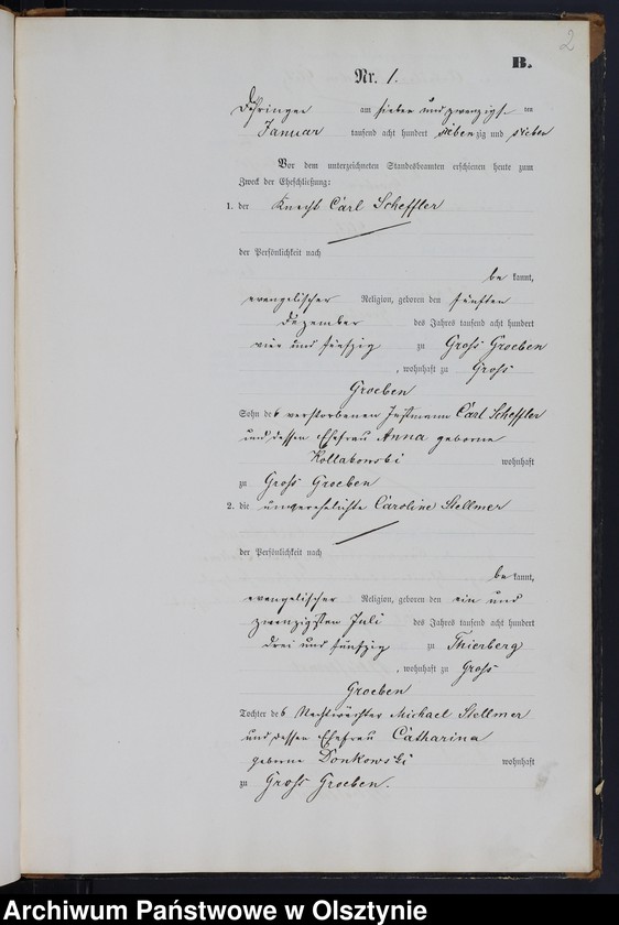 image.from.unit.number "Heiraths-Neben-Register Nr 1 - 20"