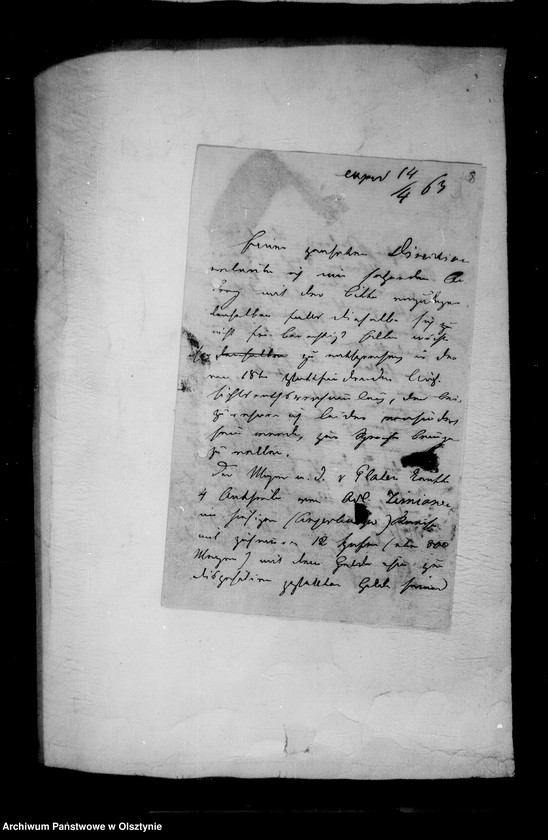 image.from.unit.number "/Akten betr. Geldgeschäfte der Lehndorff mit der Hermann Henckelschen Commandit- Gesellschaft der Preuss. Hypotheken- , Cerdit- u. Bank Anstalt Berlin/"