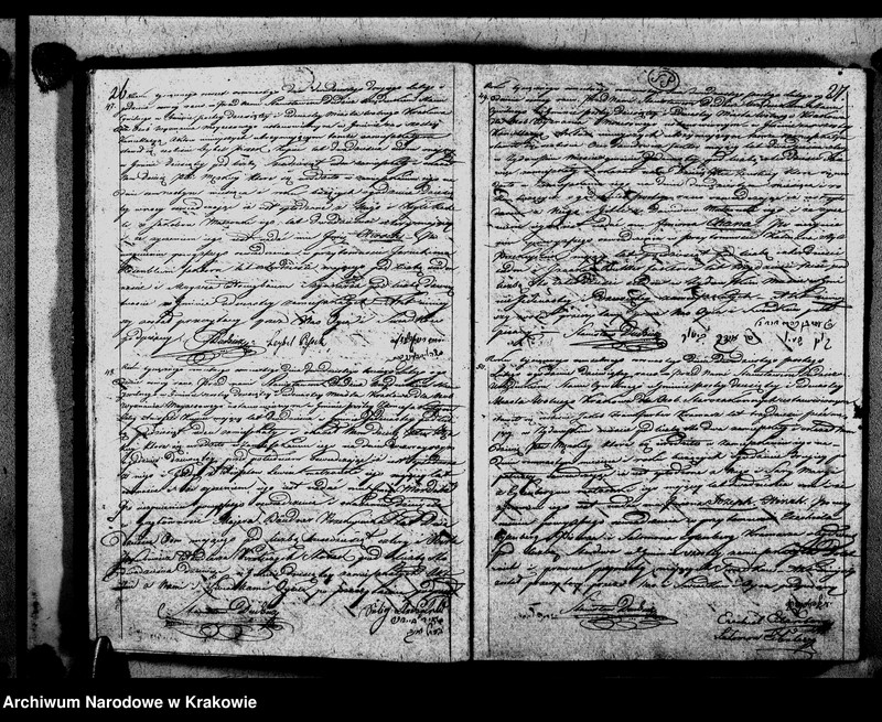 Obraz 15 z jednostki "Xięga I. Akt Stanu Cywilnego obeymująca Akta Urodzenia Przyznania Przysposobienia i Zeyścia Osob Wyznanania Moyzesowego w Gminie VI. X. i XI. M. W. Krakowa zamieszkałych na Rok 1818"