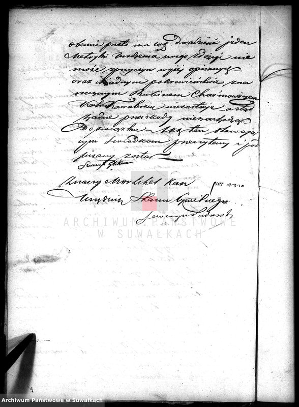 image.from.unit.number "Dowody posługujące do zawarcia Ślubów Starozakonnych Okręgu Łoździeje z roku 1854"