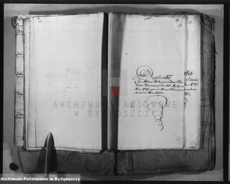 image.from.unit.number "Duplicate der Kirchenbücher von Chlewisk"