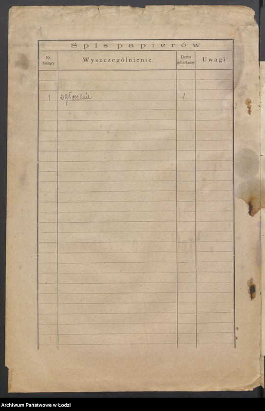 Obraz 3 z jednostki "Wolf Bornstein- sprzedaż gotowej gareroby i towarów manufakturowych"