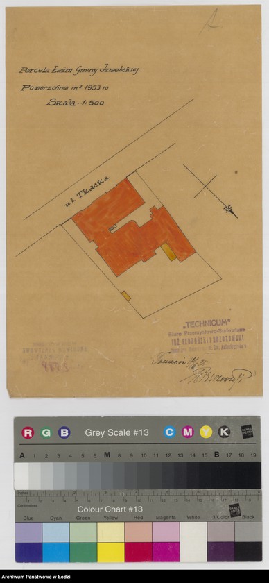 Obraz 1 z jednostki "Parcela łaźni Gminy Izraelickiej przy ul. Tkackiej w Tomaszowie Mazowieckim"