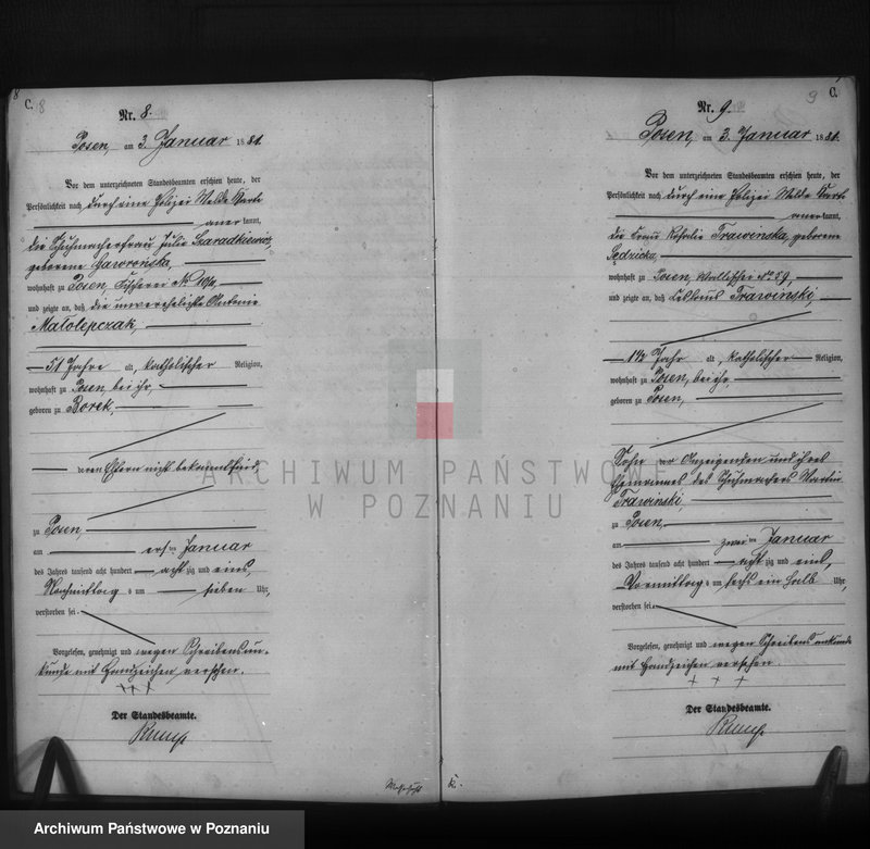 Obraz 6 z jednostki "Księga zgonów t. I"