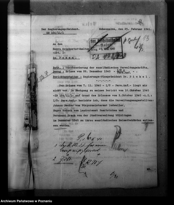 Obraz 17 z jednostki "Abordnungen der Angestellten des öffentlichen Dienstes"