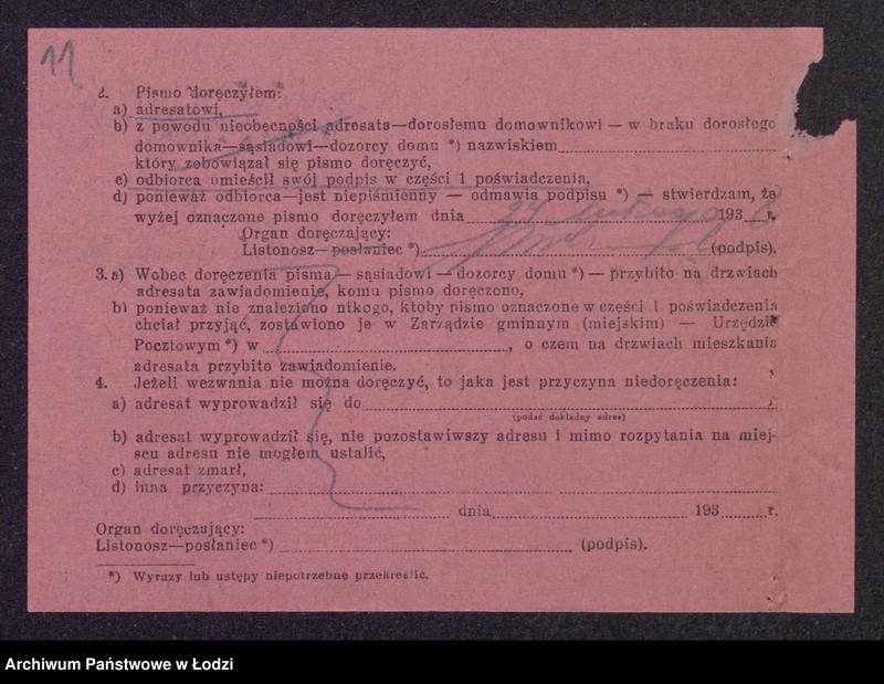 Obraz 13 z jednostki "Herszek Naftula Szajman, Szymon Bergrin, Abram Bok- kupno i sprzedaż ziemiopłodów, przetworów mącznych oraz komis"