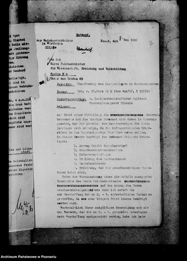 Obraz 11 z jednostki "Überführung von Landjahrkagern in Reichseigentum"