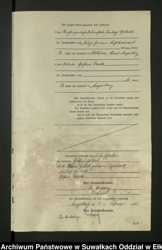 image.from.unit.number "[Heirats - Register (Neben - Register) Standesamt Angerburg einschl. der Bezirke, Gr. Strengeln, Prinowen und Kehlen Kreis Angerburg]"