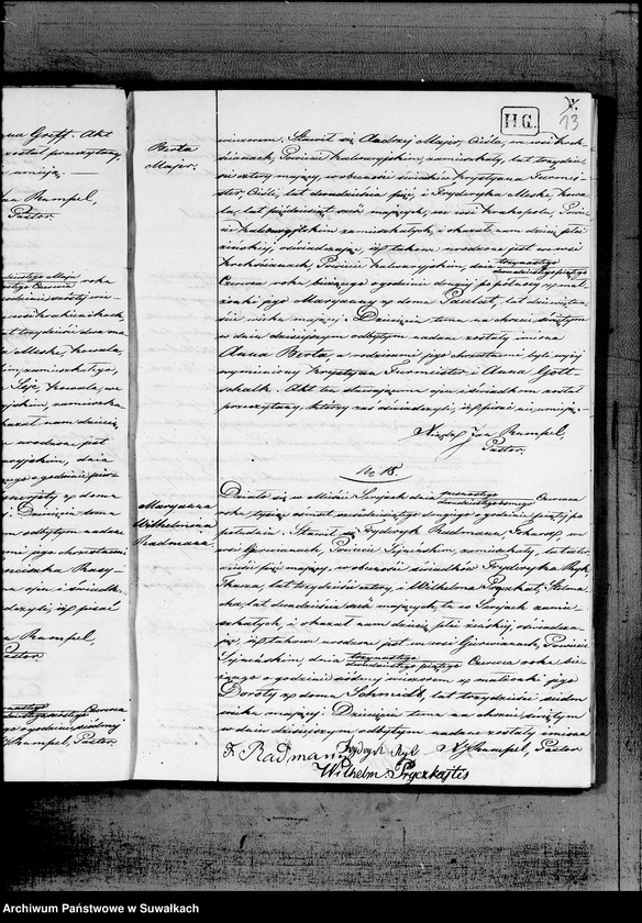 image.from.unit.number "Duplikat aktów Stanu Cywilnego urodzeń, małżeństw i zejść Parafii Ewangelicko-Reformowanej Serejskiej na rok 1862"