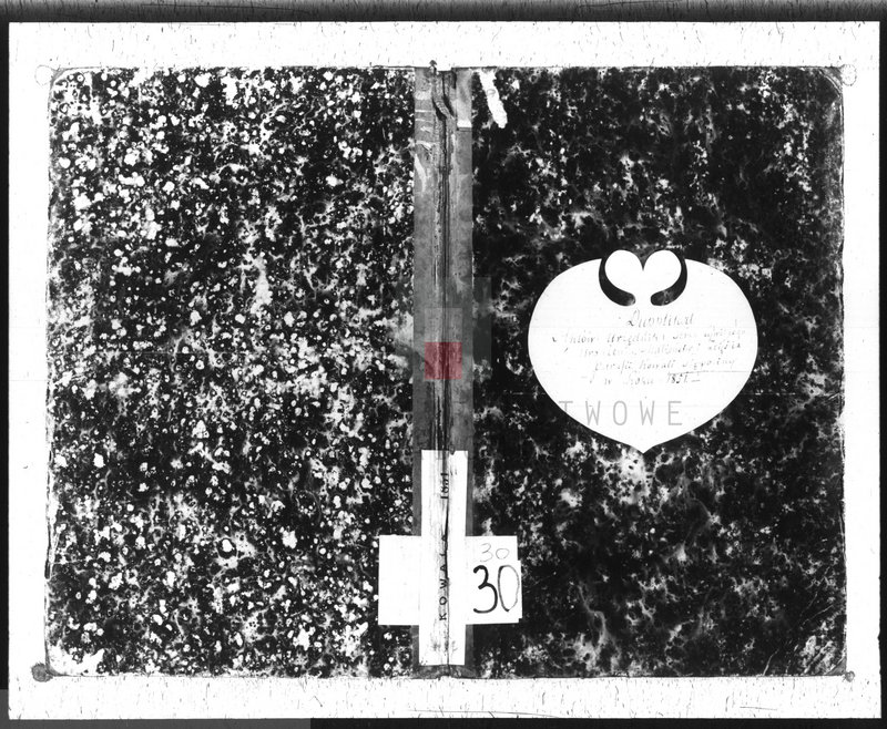 image.from.unit.number "Dupplikat Aktów Urzędnika Stanu Cywilnego Urodzenia, Małżeństw i Zeyścia parafii Kowali Stępociny w Roku 1851"